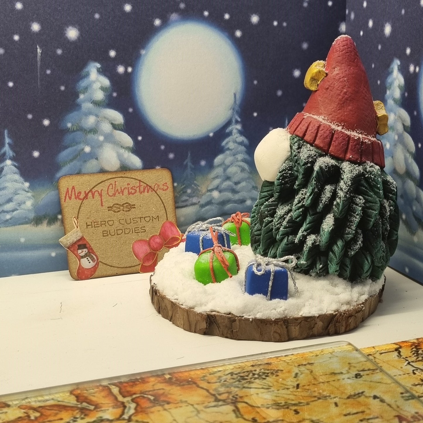 Christmas Tree Gonk Ornament