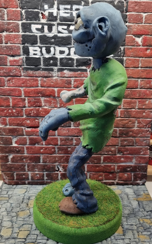 Zombie Polymer Clay Sculpture Figure
