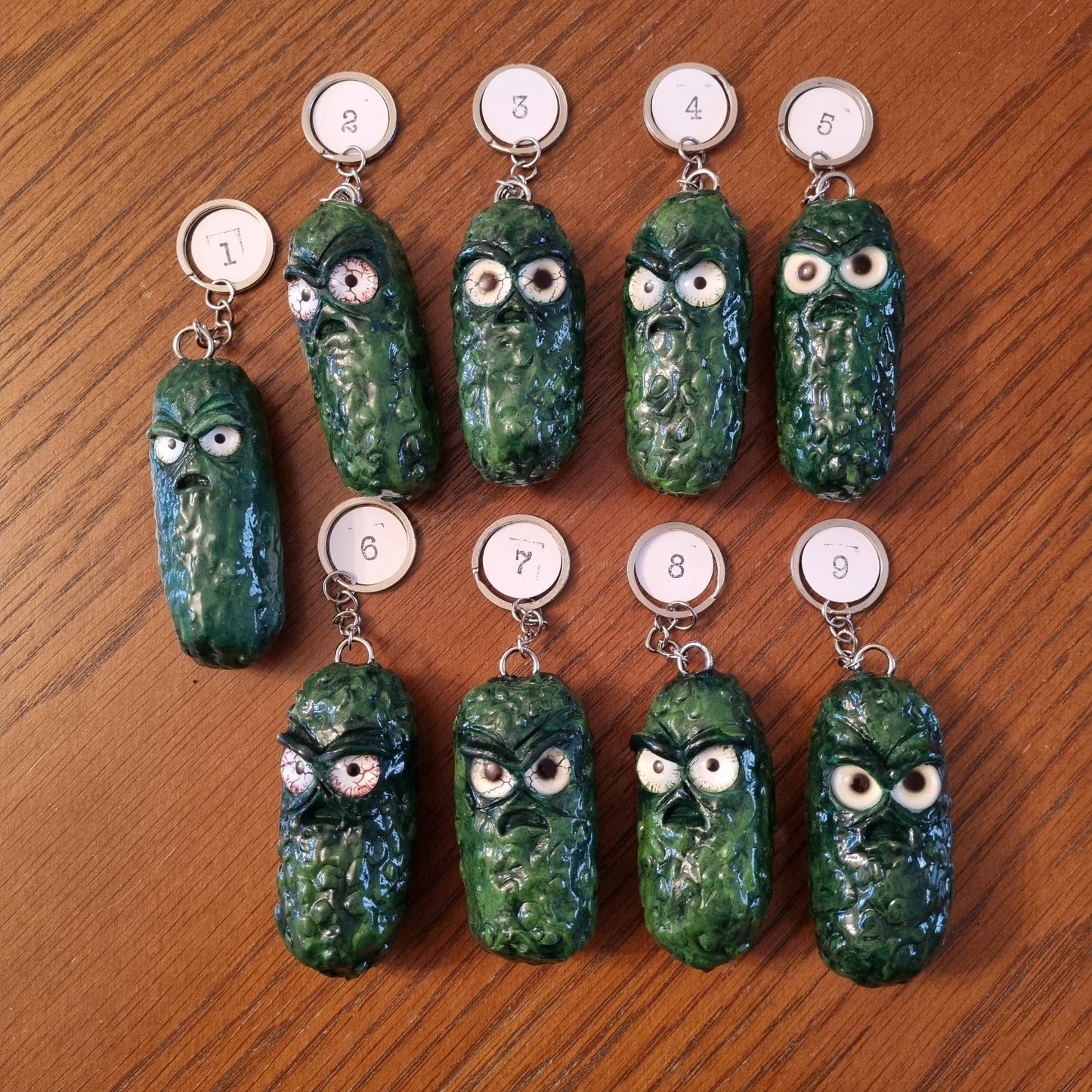 Grumpy Pickle Schlüsselanhänger