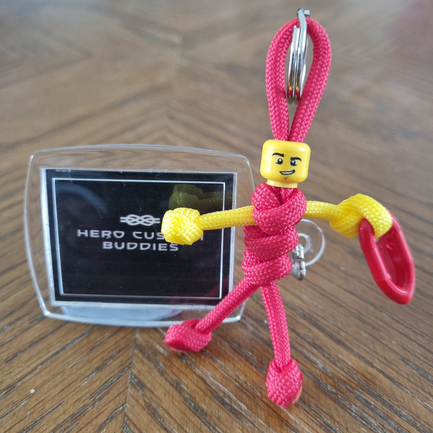 Lifeguard Paracord Buddy Keychain