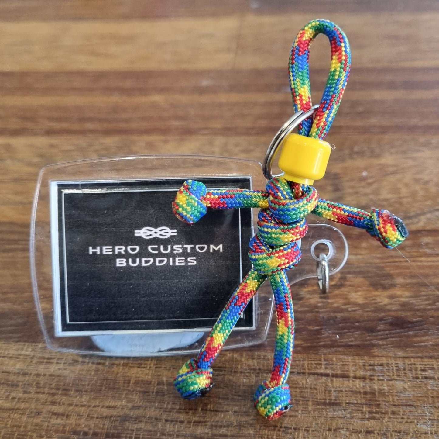 Autism Awareness Paracord Keychain