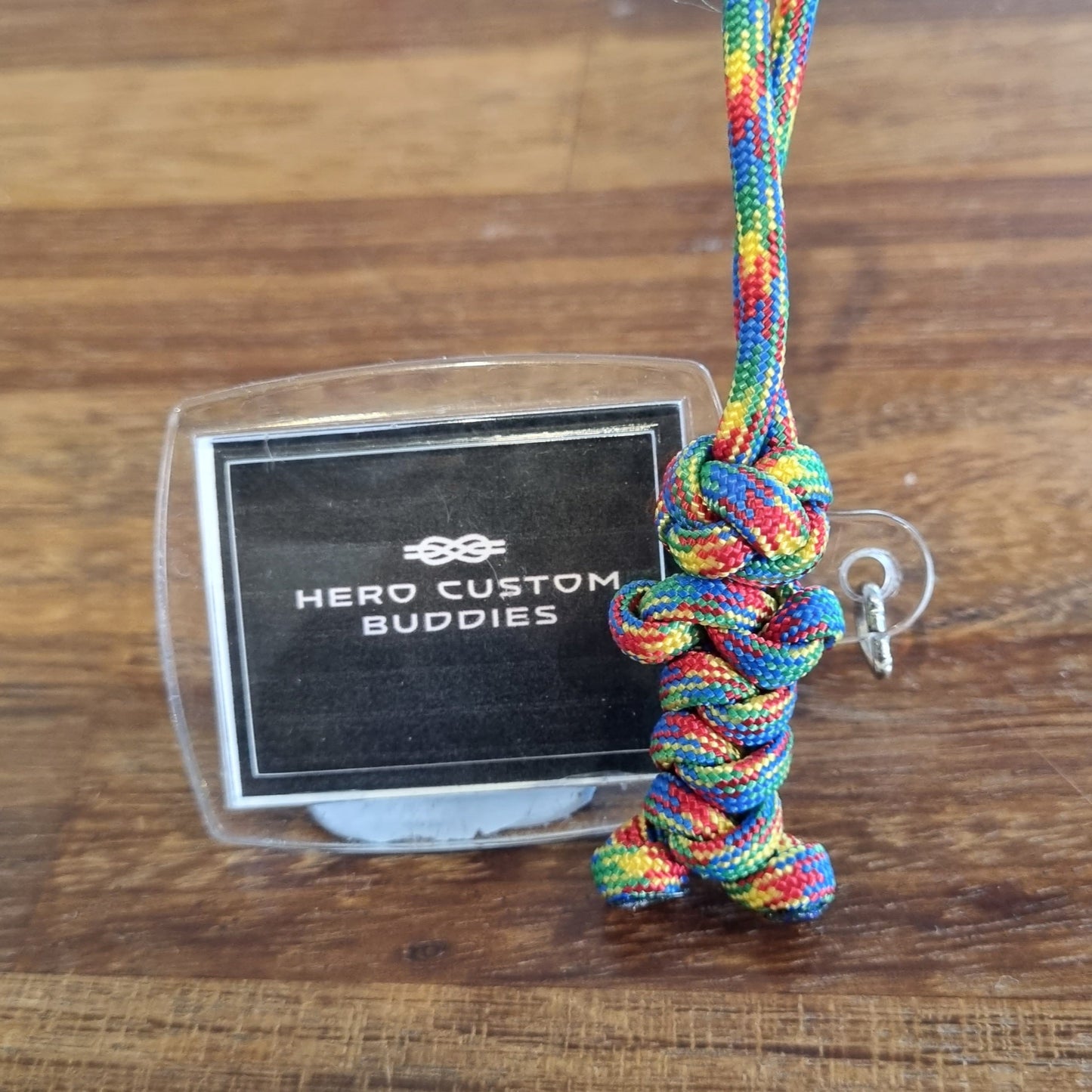 Autism Awareness Paracord Keychain