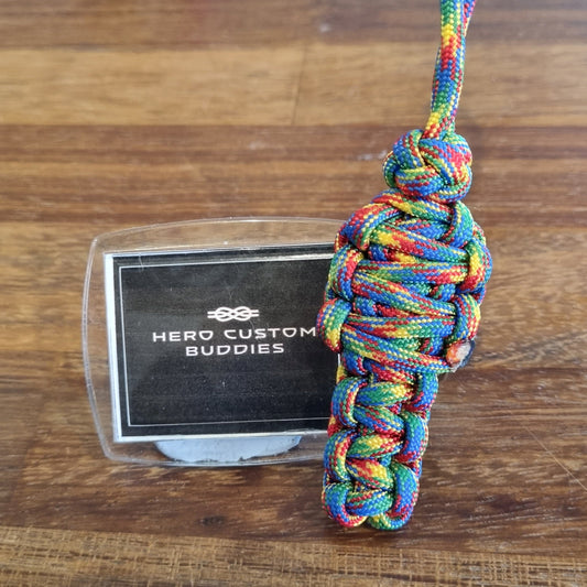 Autism Awareness Paracord Keychain