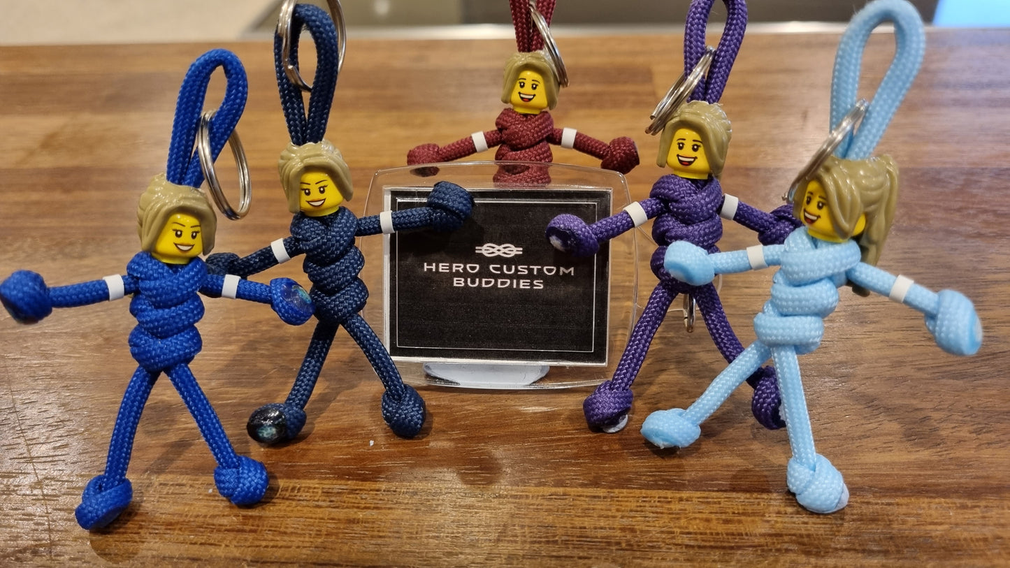 Enfermera partera ecografista Paracord Buddy