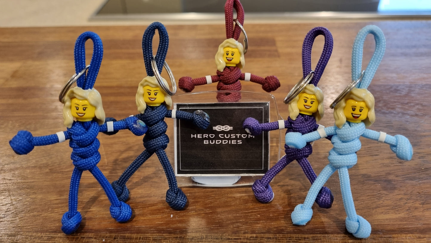 Enfermera partera ecografista Paracord Buddy