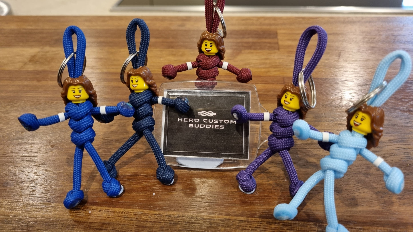 Enfermera partera ecografista Paracord Buddy