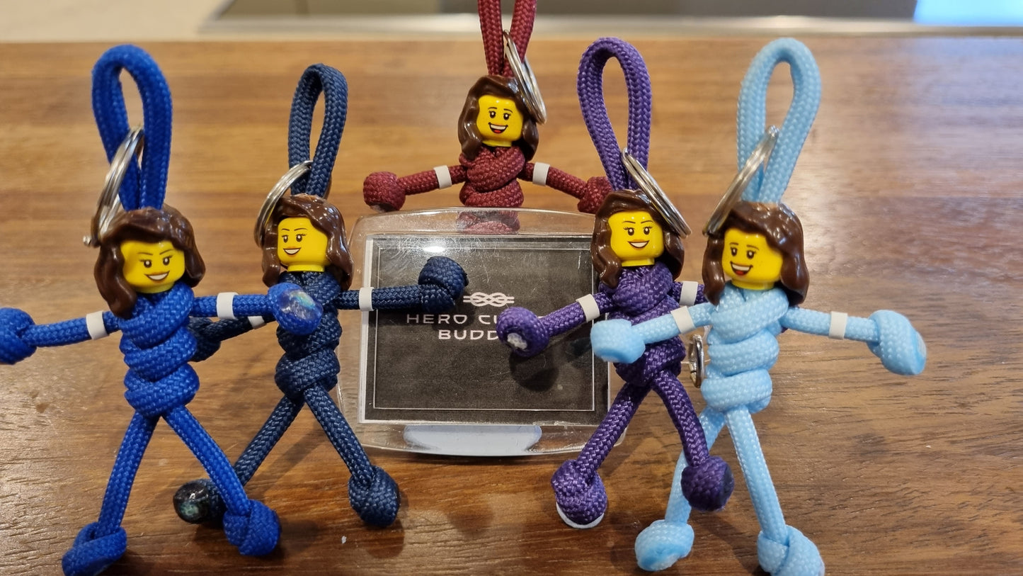 Enfermera partera ecografista Paracord Buddy