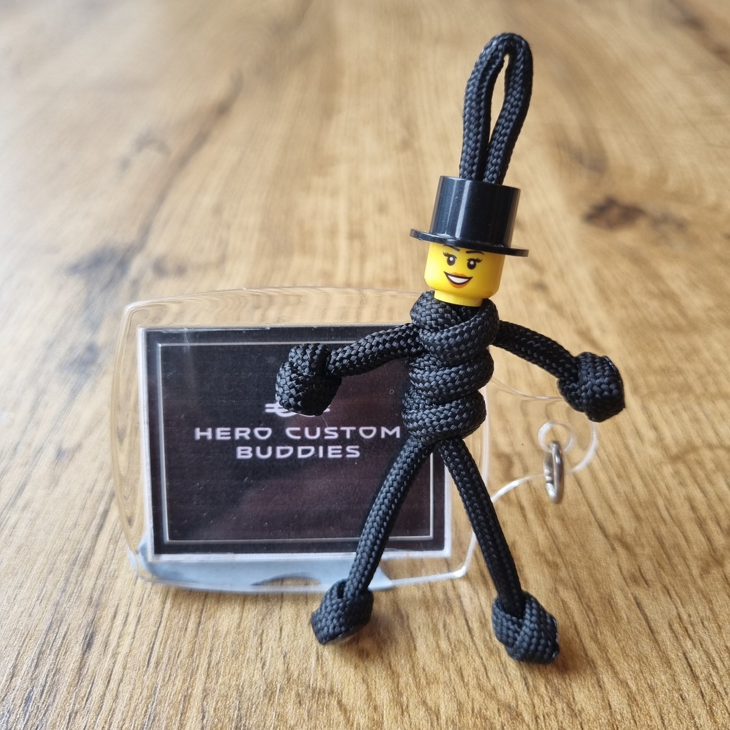Funeral Director Undertaker Paracord Buddy Keychain