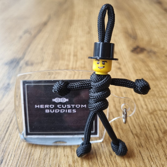 Funeral Director Undertaker Paracord Buddy Keychain