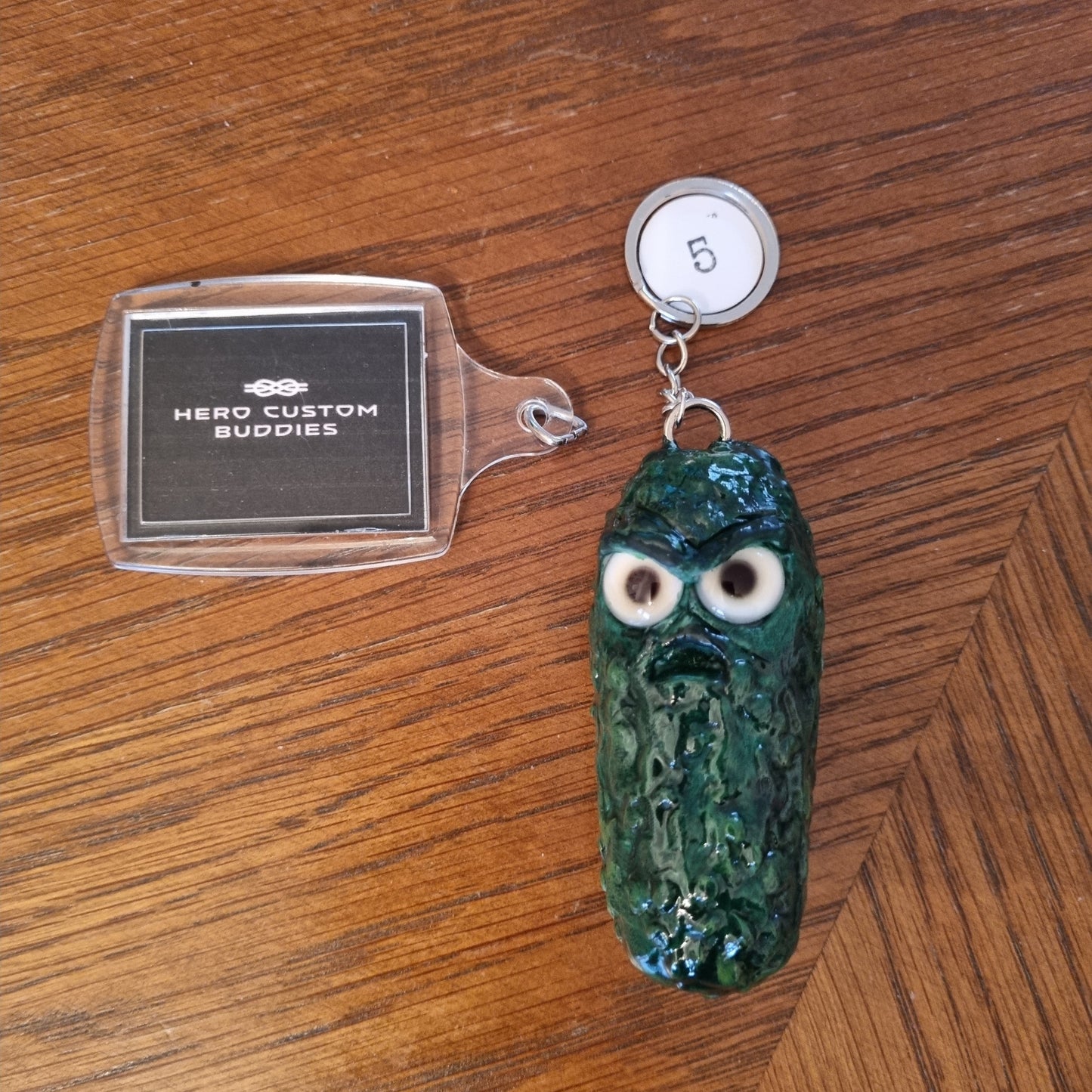 Grumpy Pickle Schlüsselanhänger