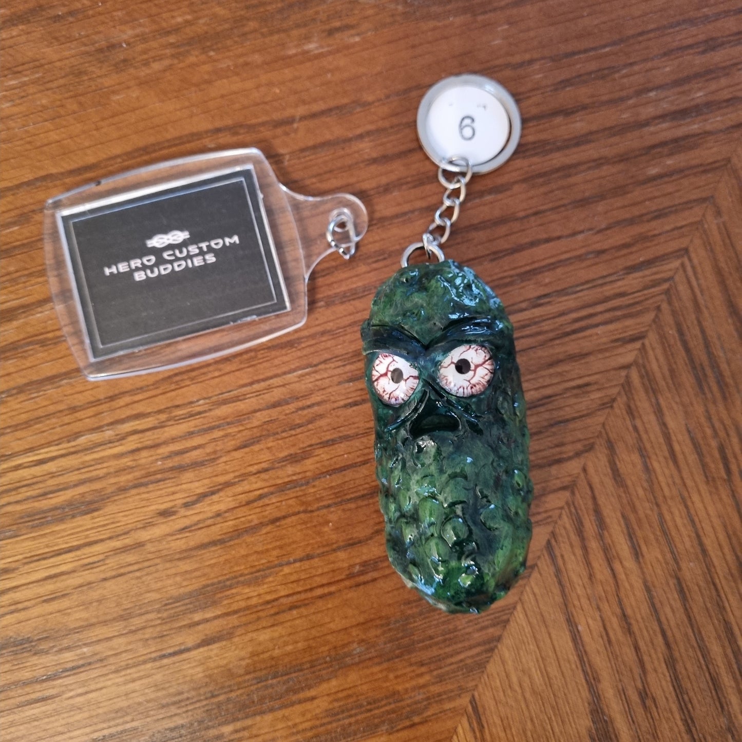 Grumpy Pickle Schlüsselanhänger