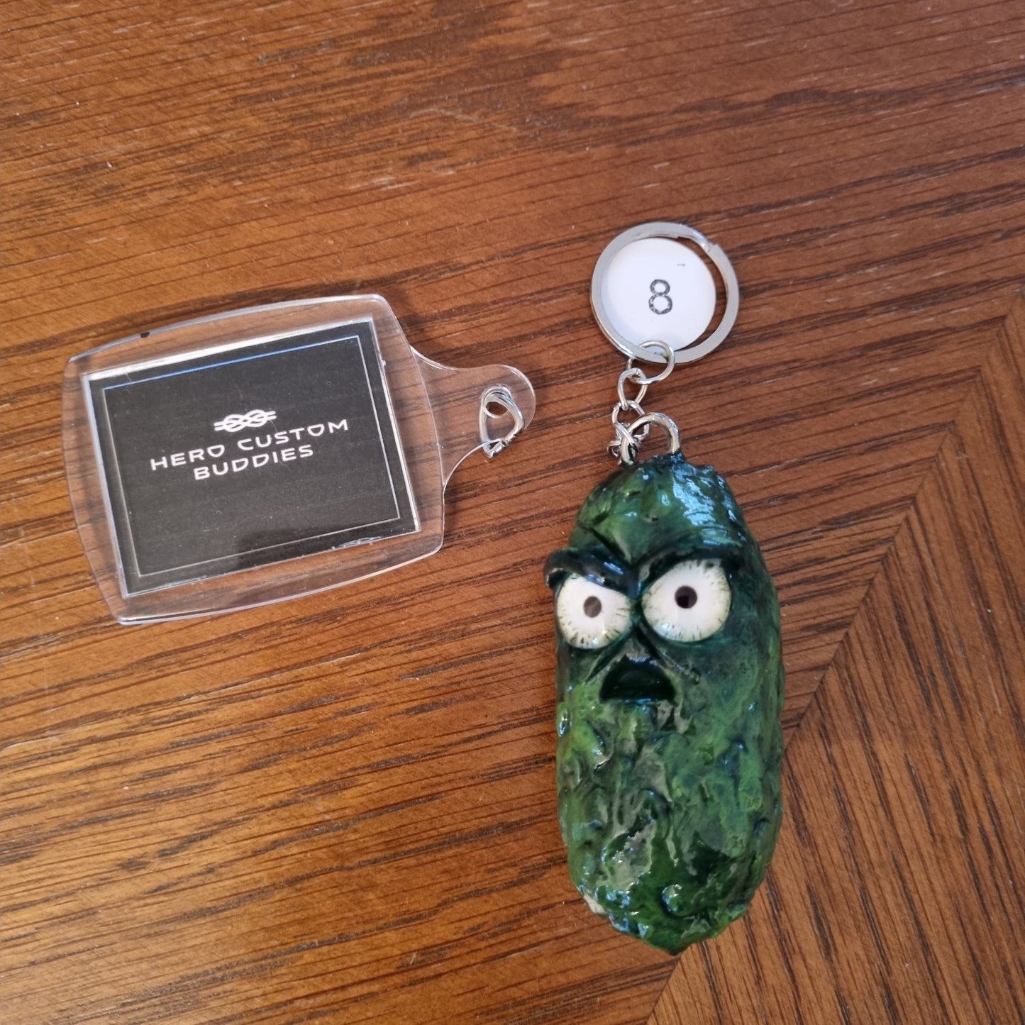 Grumpy Pickle Schlüsselanhänger