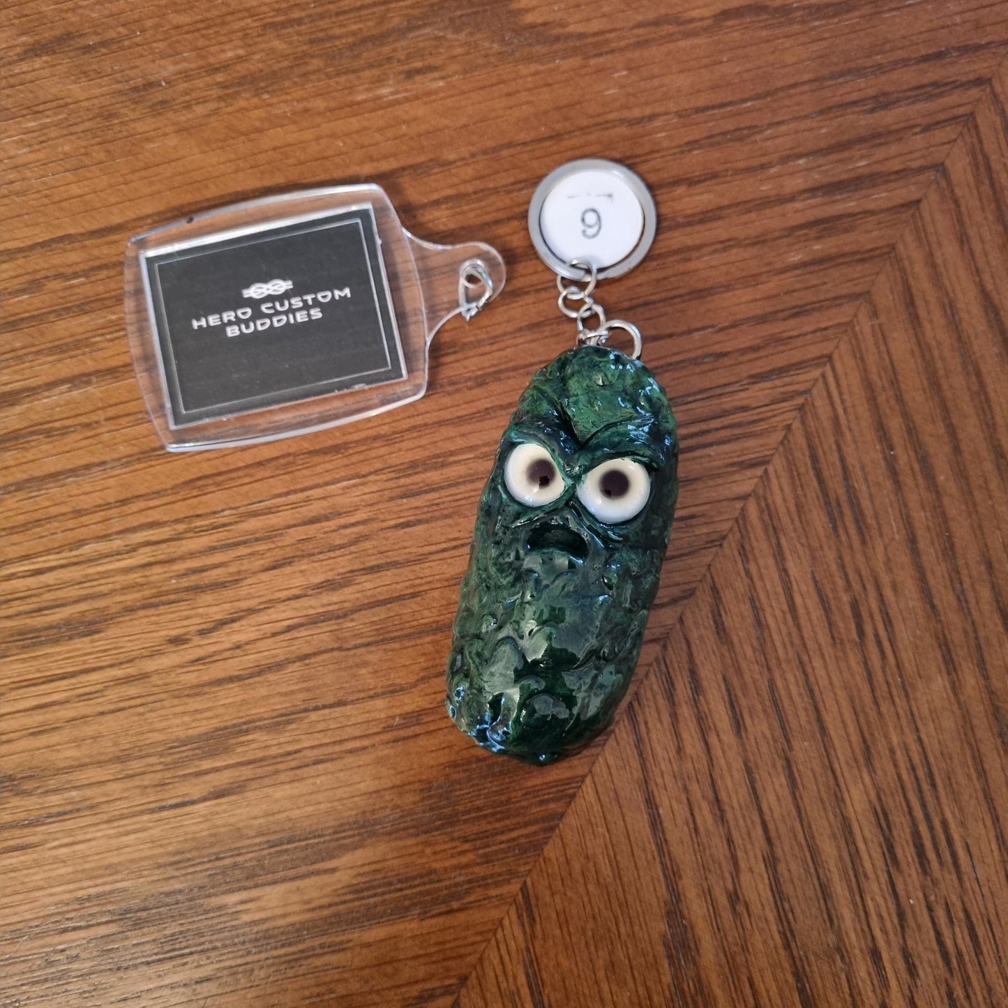 Grumpy Pickle Schlüsselanhänger