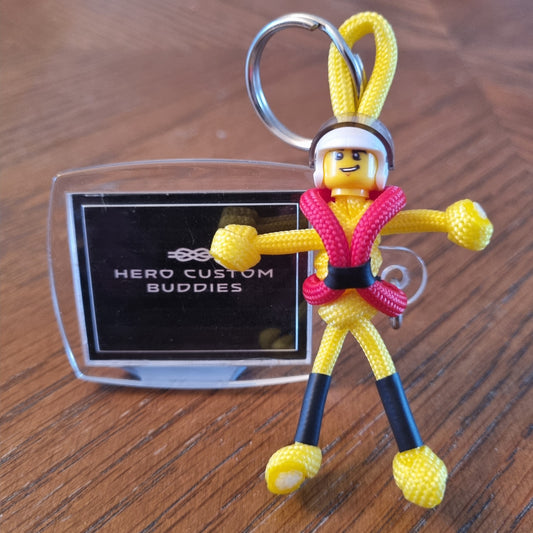 RNLI Lifeboat Crew Paracord Buddy Keychain