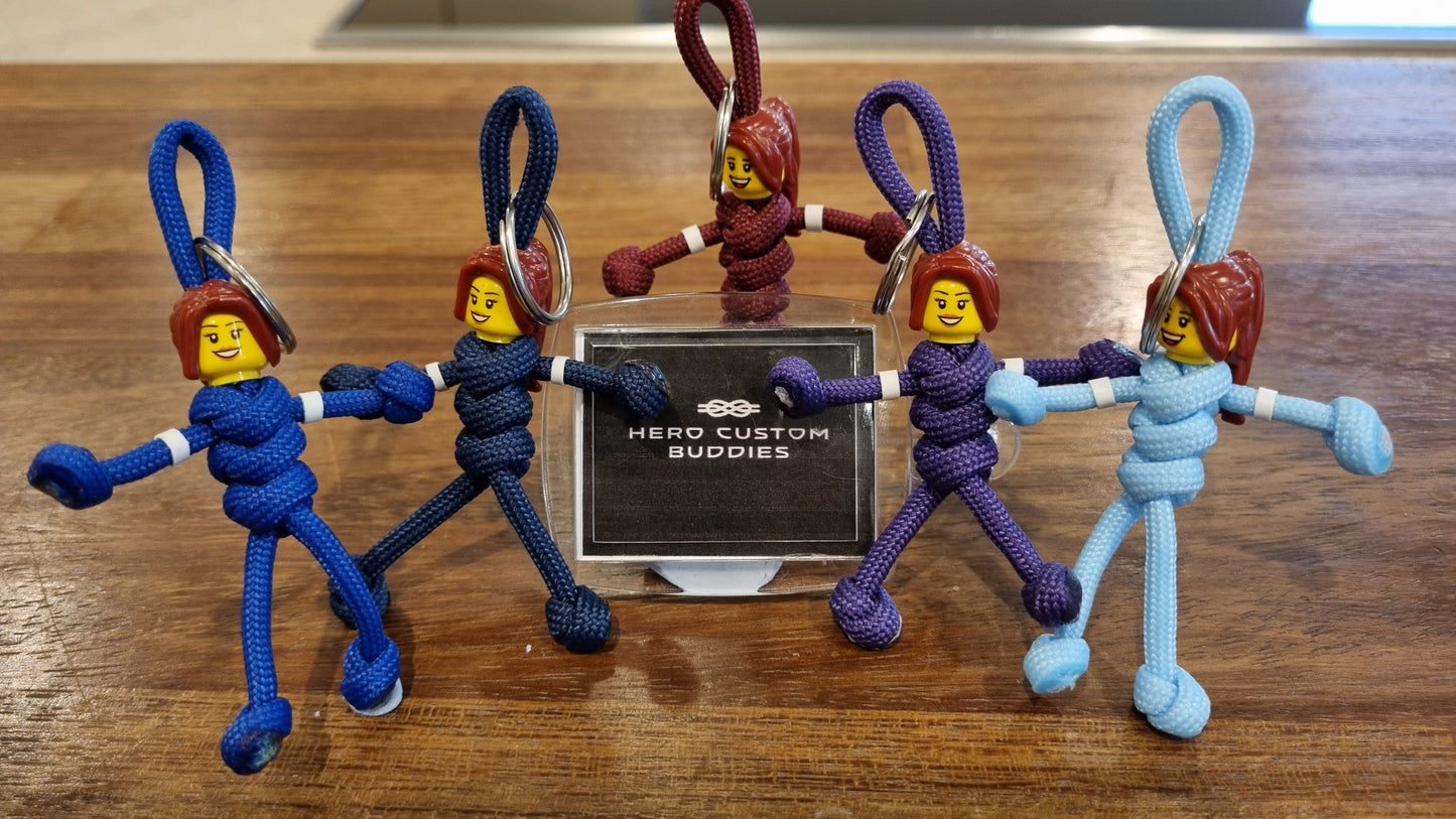 Enfermera partera ecografista Paracord Buddy