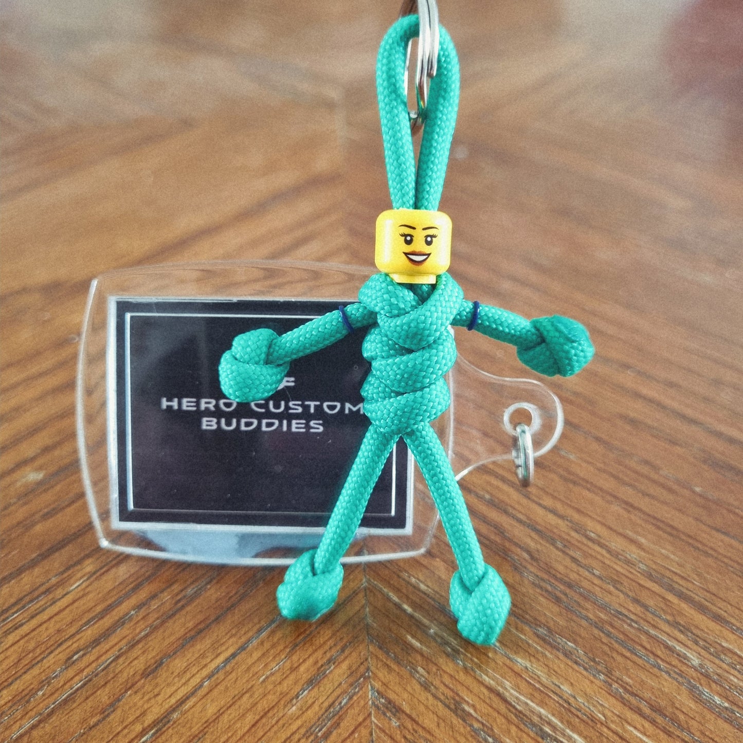 Sherwood Green Uniform Healthcare Paracord Buddy Keychain