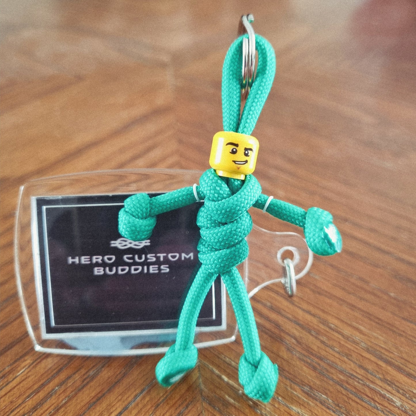 Sherwood Green Uniform Healthcare Paracord Buddy Keychain