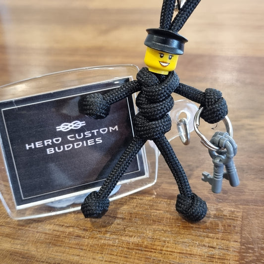 Prison Officer/ Guard Paracord Buddy Keychain