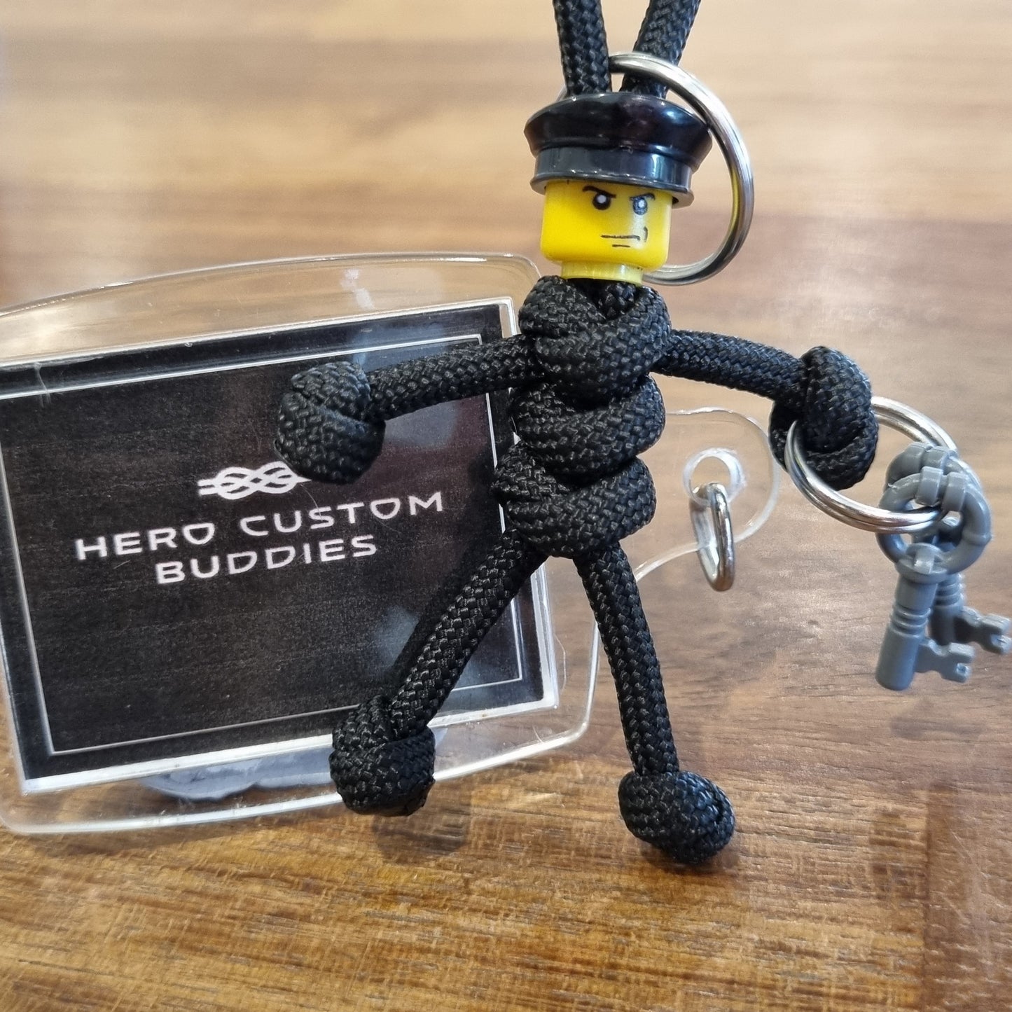 Prison Officer/ Guard Paracord Buddy Keychain