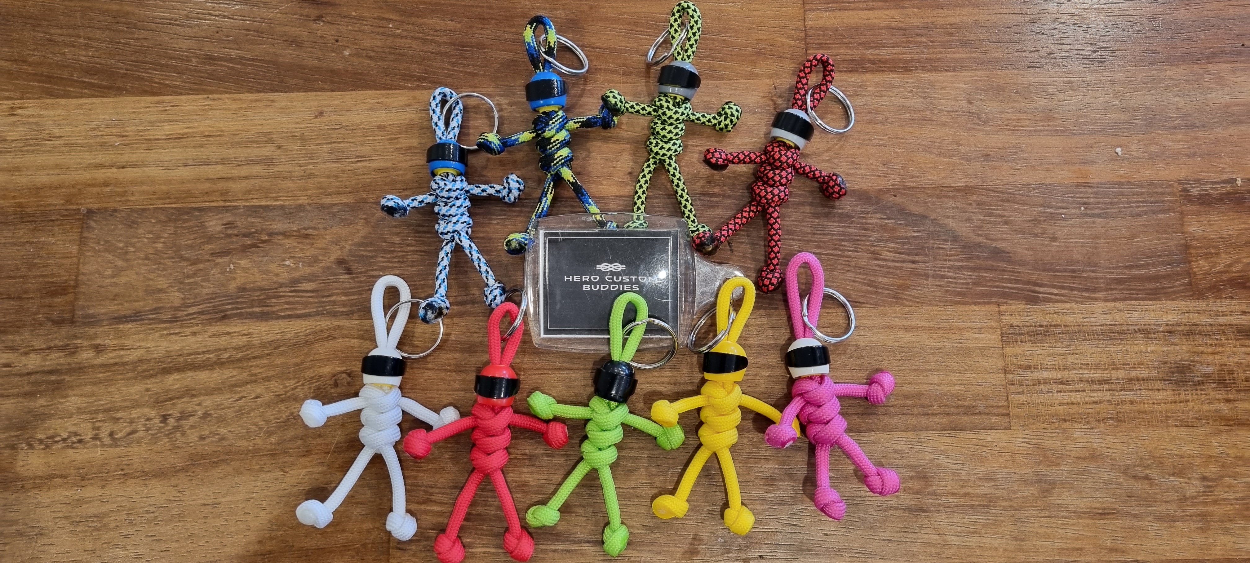 Biker Buddy Keychains – Hero Custom Buddies