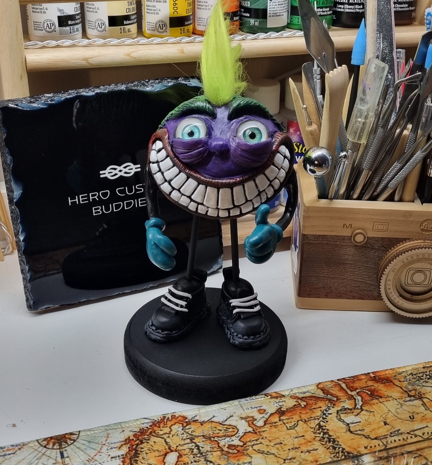 Monster Desk Buddy OOAK