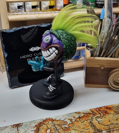 Really Happy Punk Monster Desk Buddy