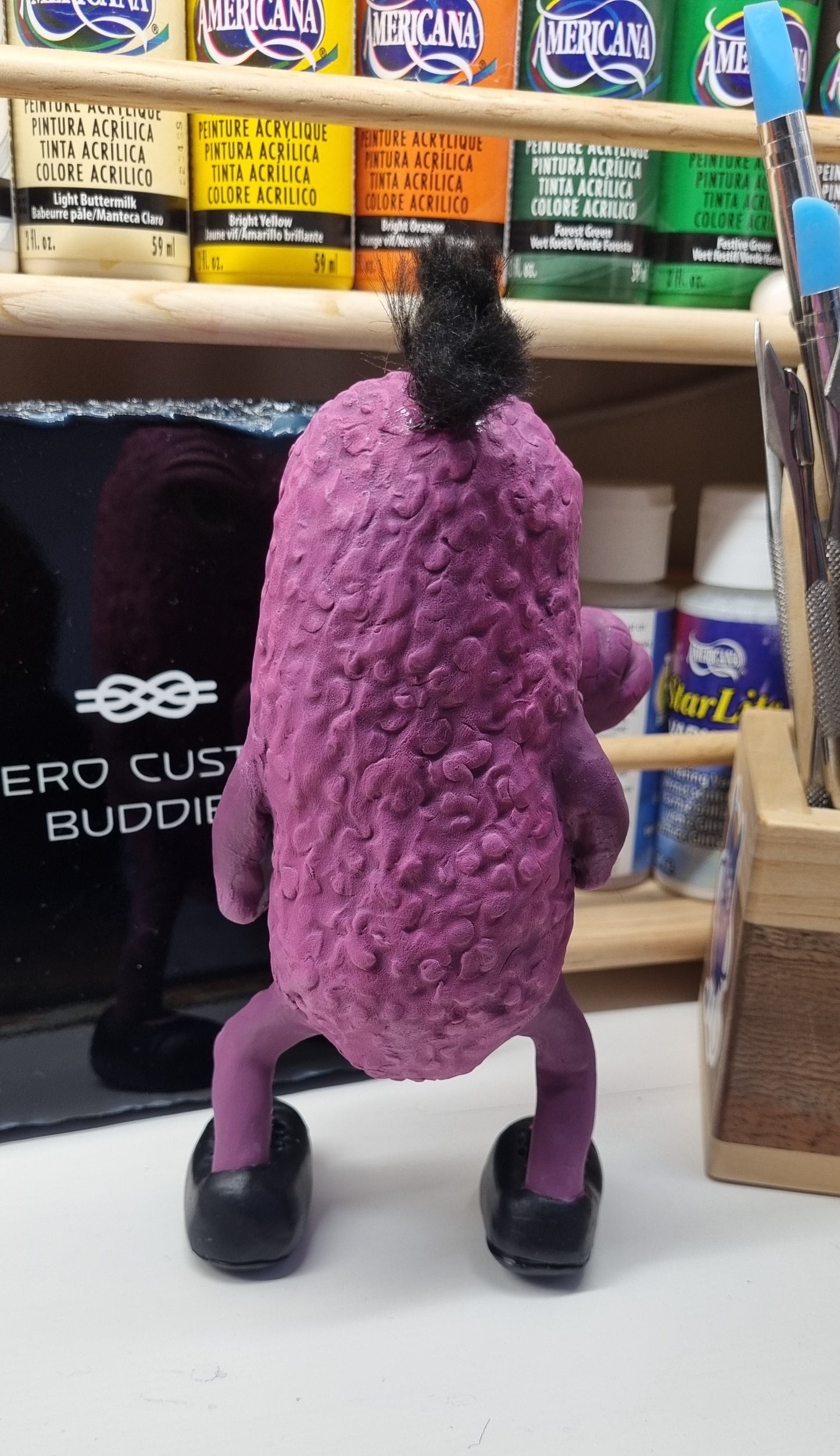 Custom Pink Punk Pickle