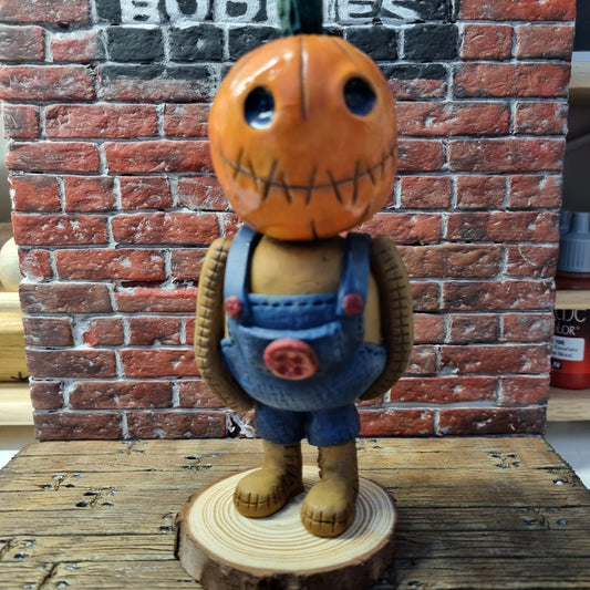 Patch the Pumpkin Scarecrow Figure