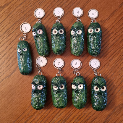 Grumpy Pickle Schlüsselanhänger