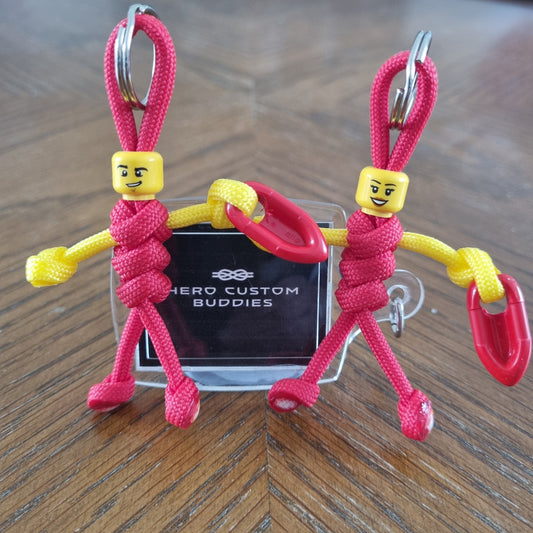 Lifeguard Paracord Buddy Keychain