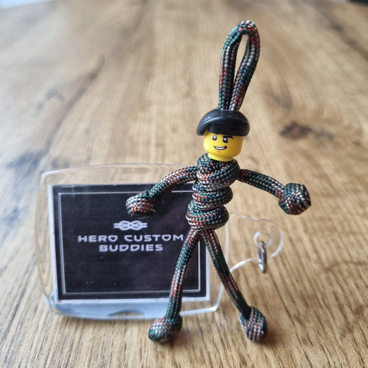 Royal Tank Regiment Black Beret Paracord Buddy