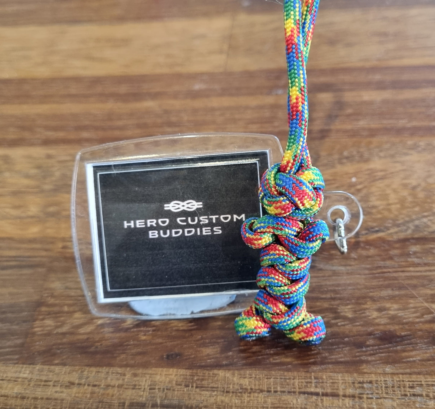 Autism Awareness Paracord Keychain