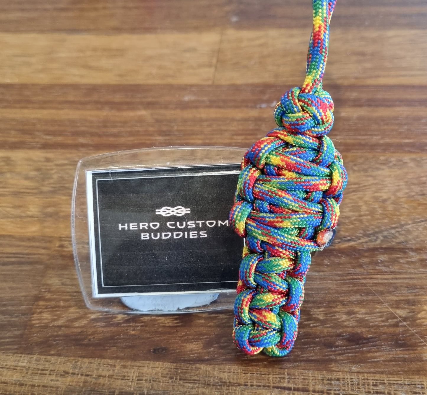 Autism Awareness Paracord Keychain