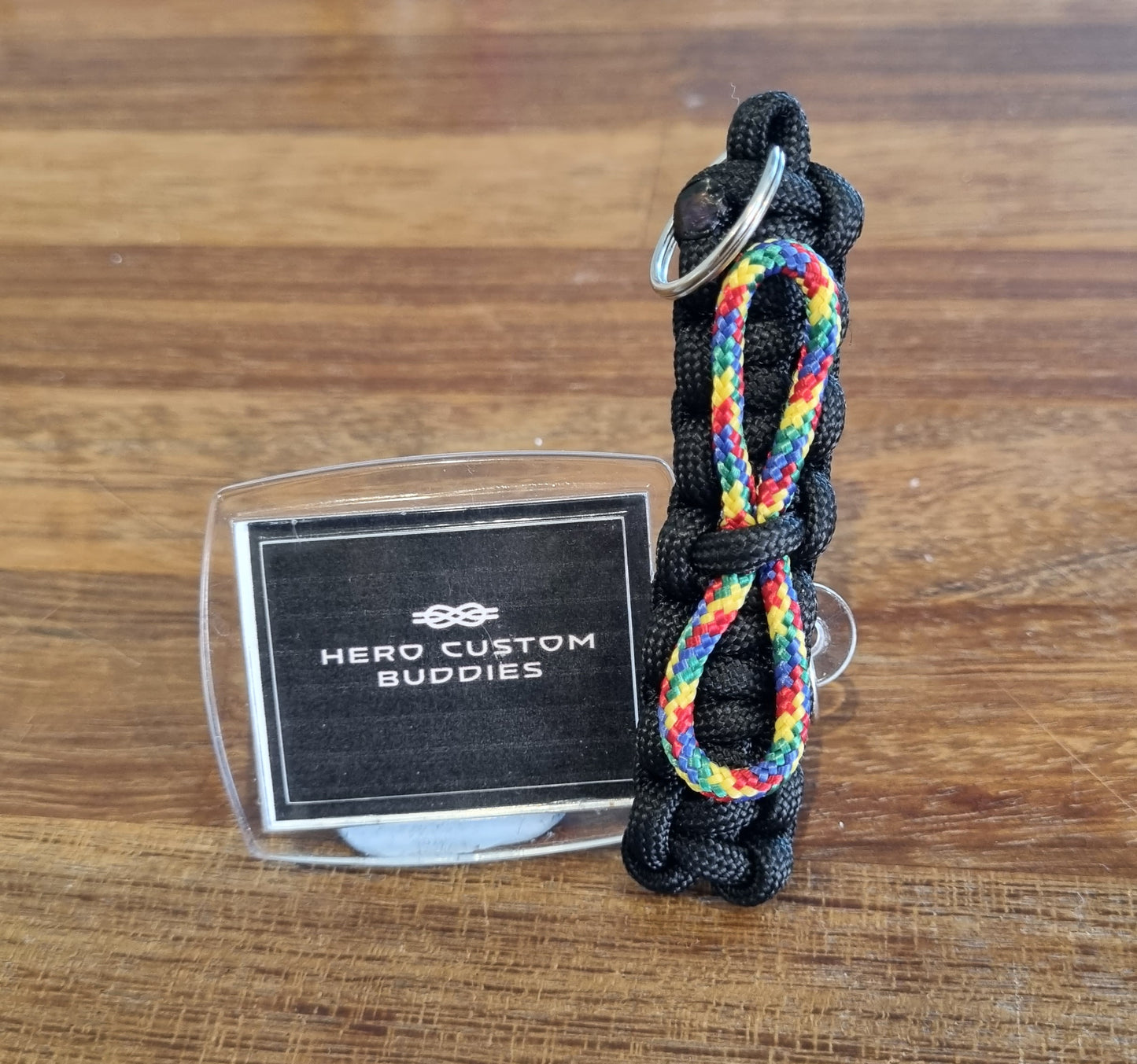 Autism Awareness Paracord Keychain