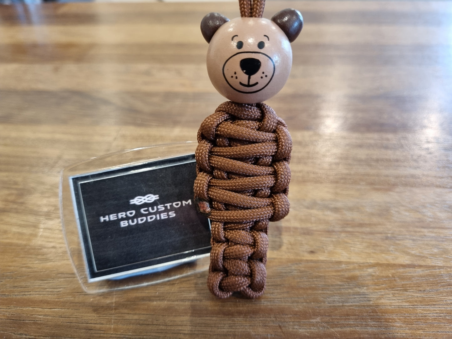 Bear Koala Paracord Lanyard Zipper Pull Keychain