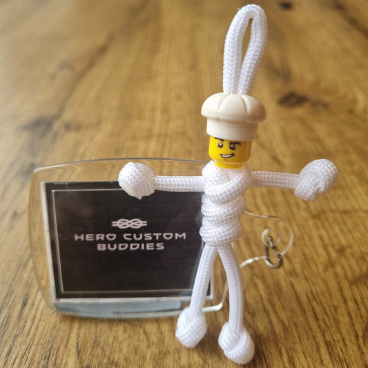 Chef / Baker Paracord Buddy Keychain