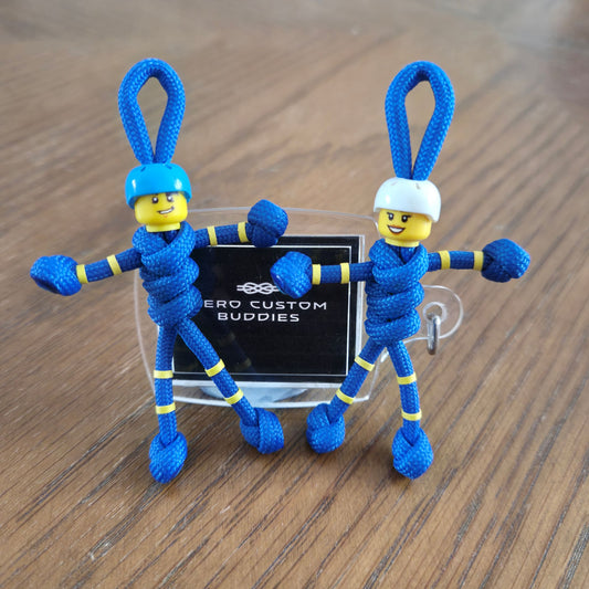 Coastguard Rescue Paracord Buddy Keychain