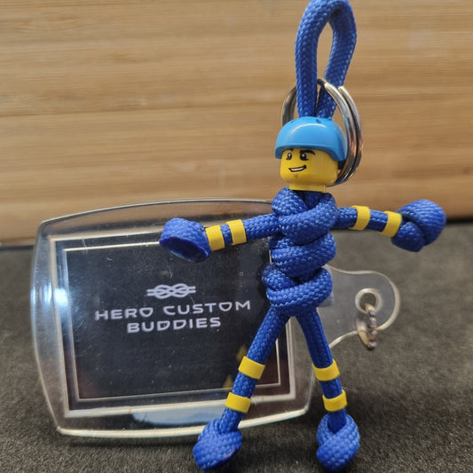 Coastguard Rescue Paracord Buddy Keychain