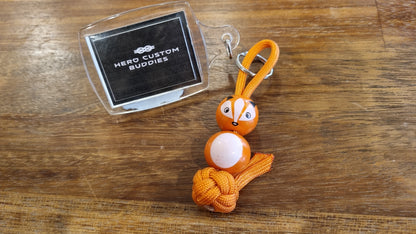 Fox Paracord Keychain