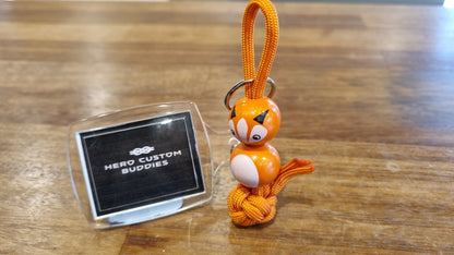 Fox Paracord Keychain