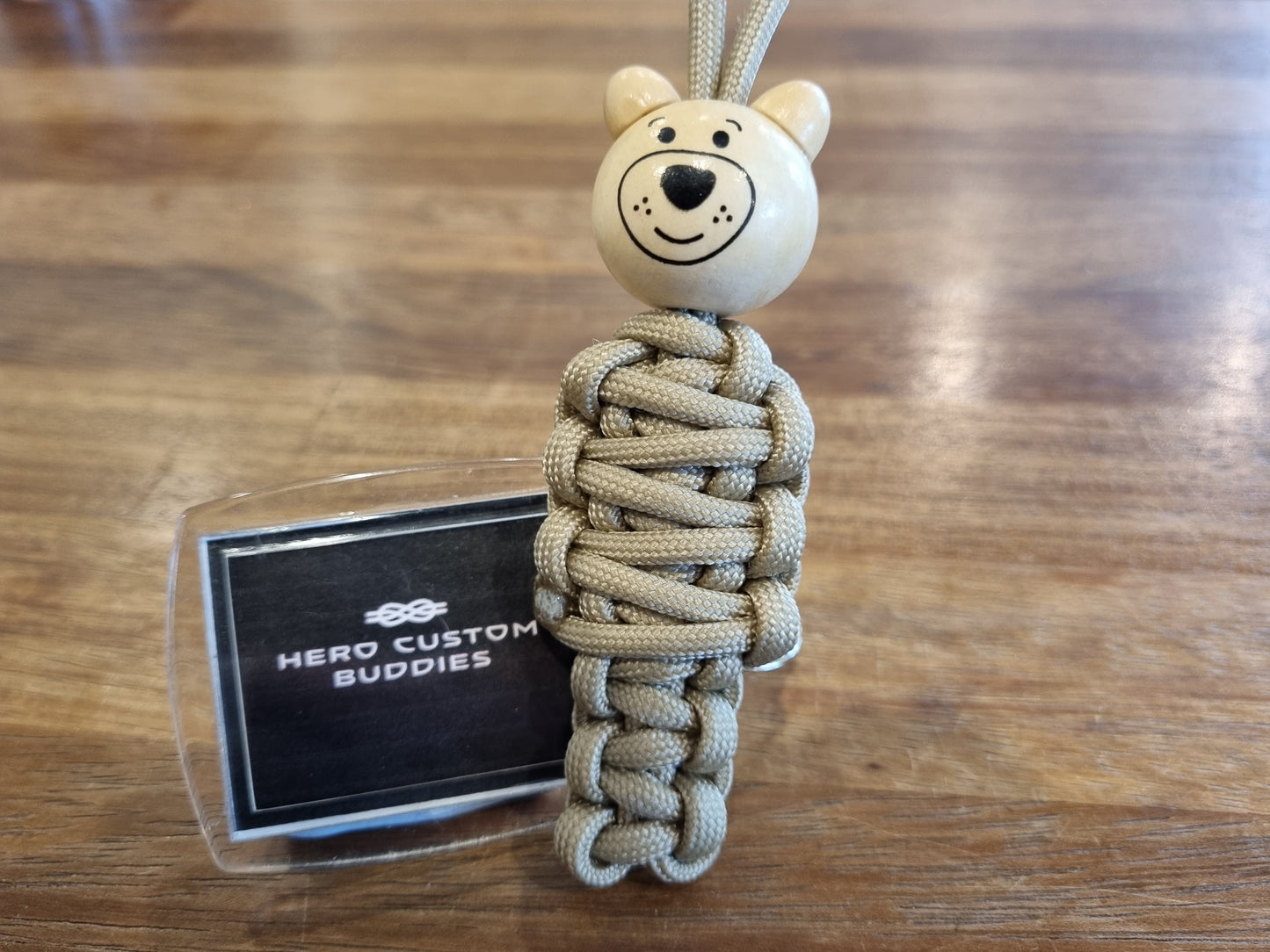 Bear Koala Paracord Lanyard Zipper Pull Keychain