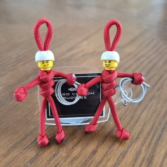 Mountain Rescue Paracord Buddy Keychain