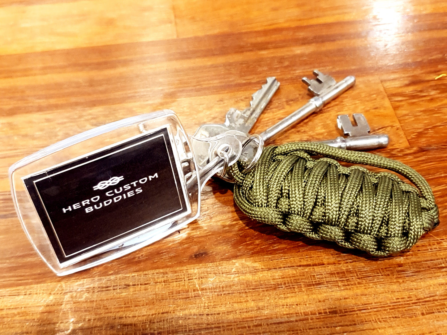 Grenade Olive Green Paracord Buddy