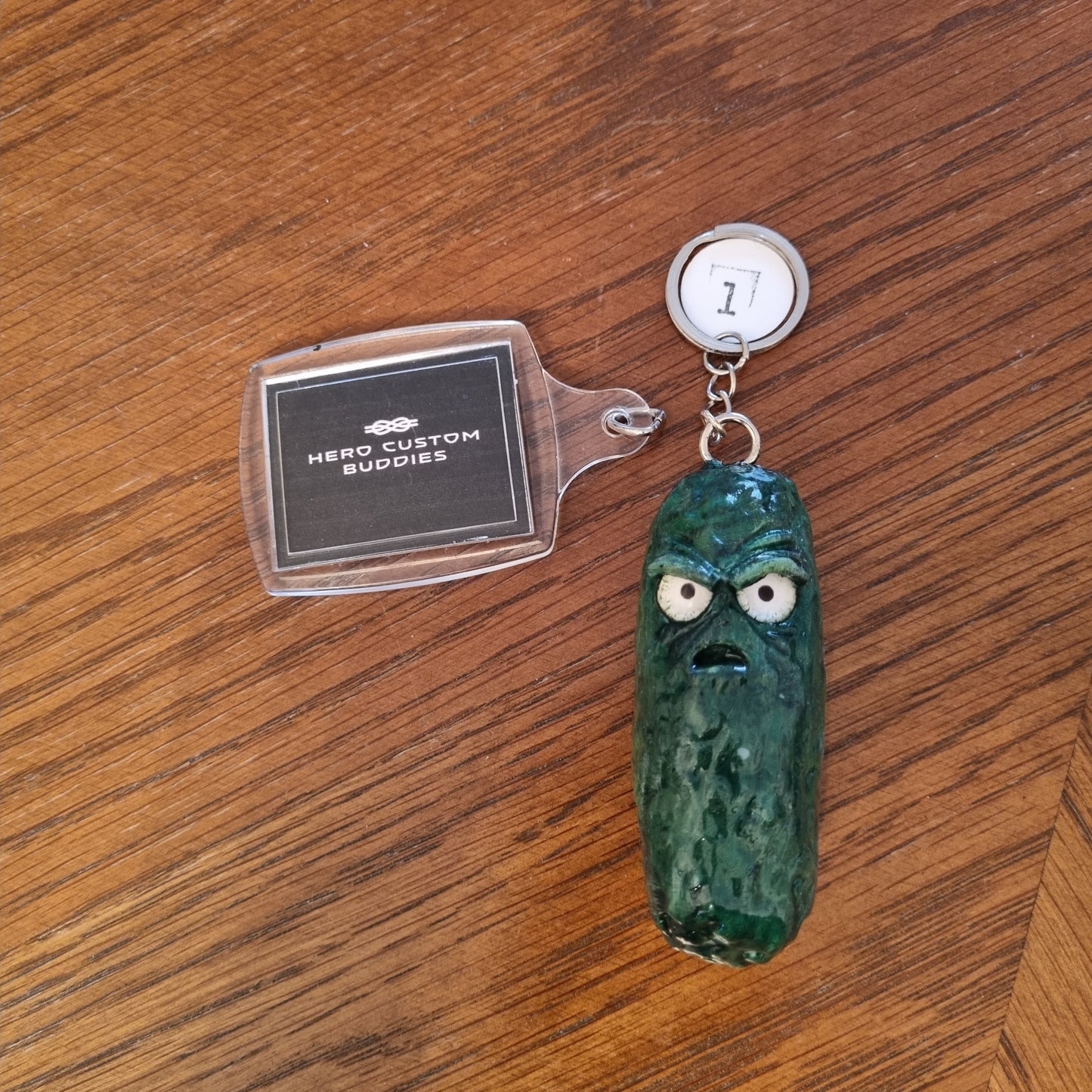 Grumpy Pickle Schlüsselanhänger