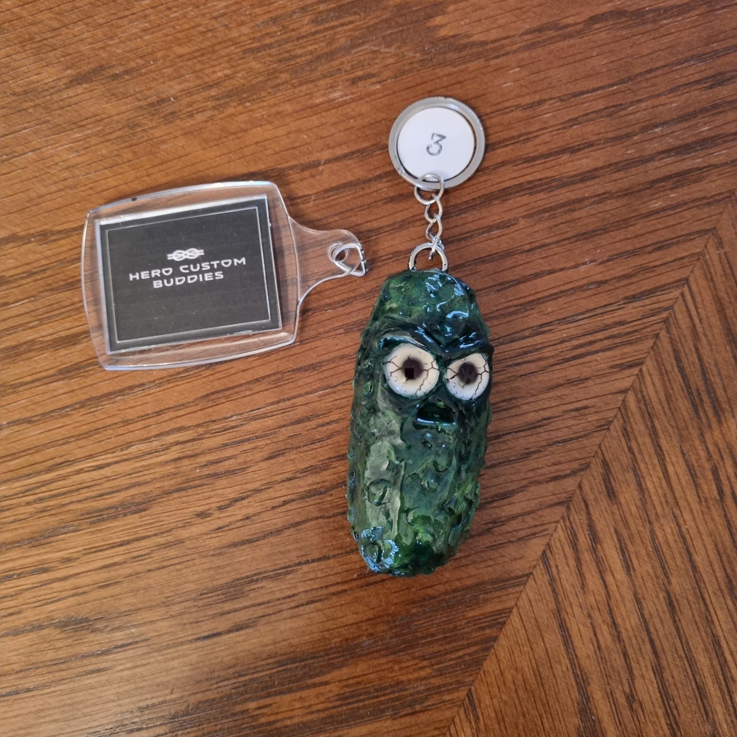 Grumpy Pickle Schlüsselanhänger