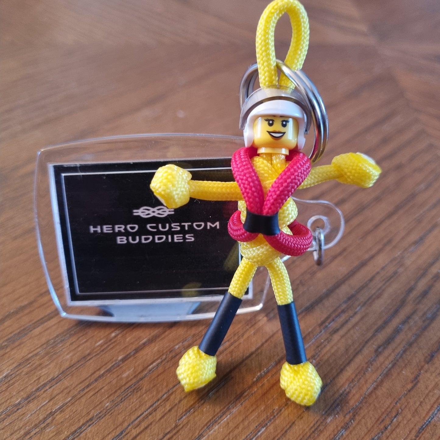 RNLI Lifeboat Crew Paracord Buddy Keychain