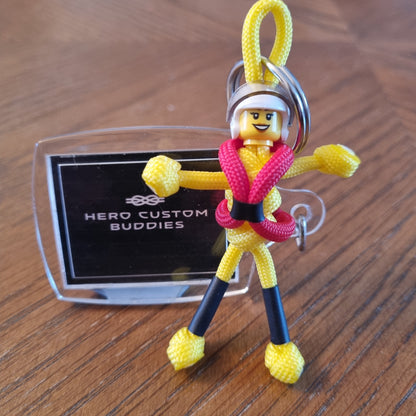 RNLI Lifeboat Crew Paracord Buddy Keychain