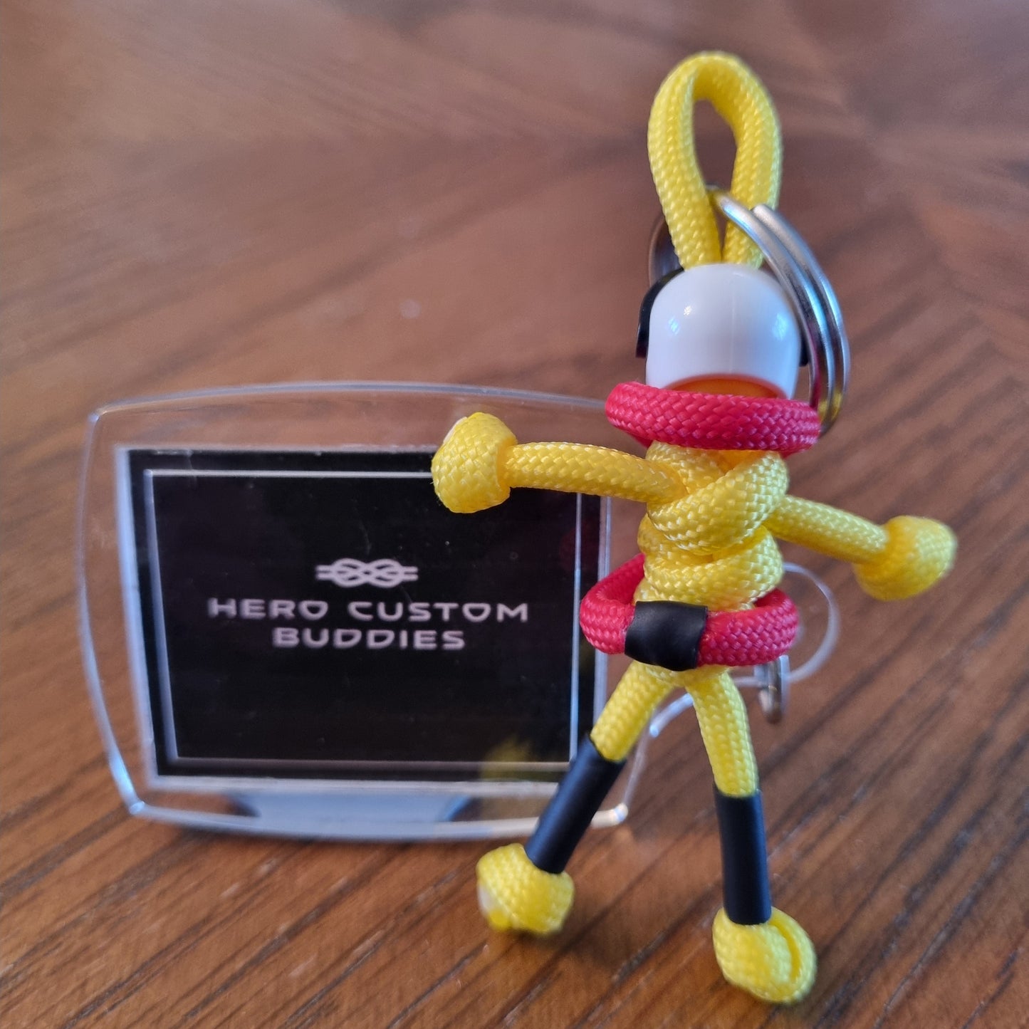 RNLI Lifeboat Crew Paracord Buddy Keychain