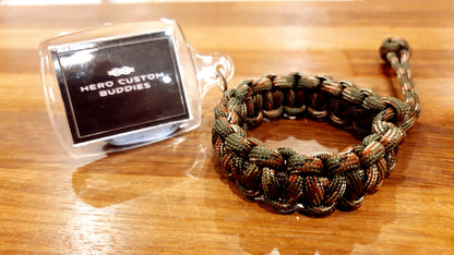 Cobra Weave Survival Paracord Bracelet