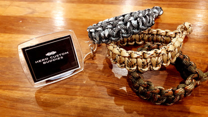Cobra Weave Survival Paracord Bracelet